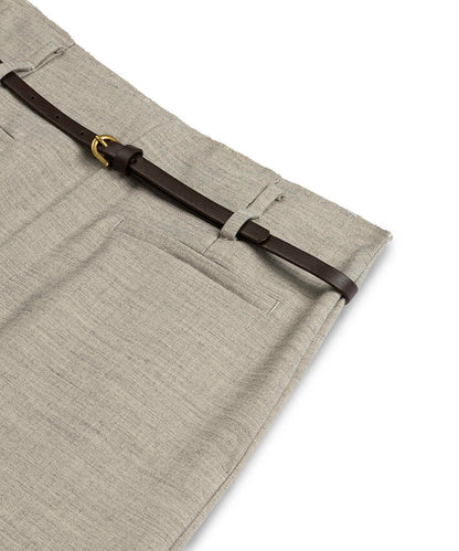 Belted Pencil Skirt