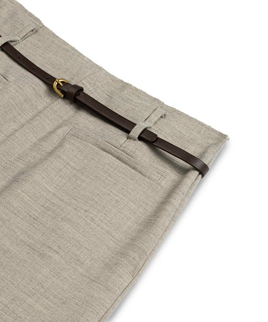 Belted Pencil Skirt