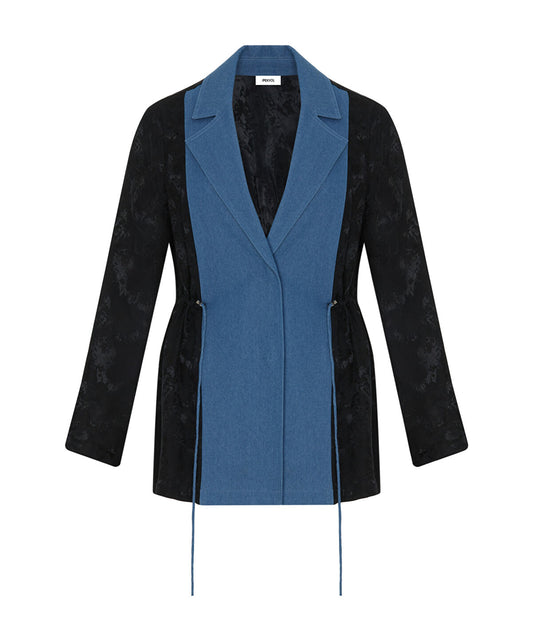 Mixed Color-Block Jacket 