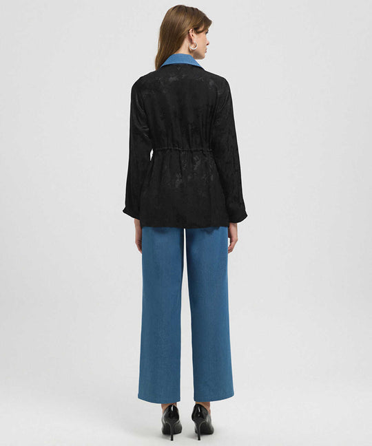 Mixed Color-Block Jacket 