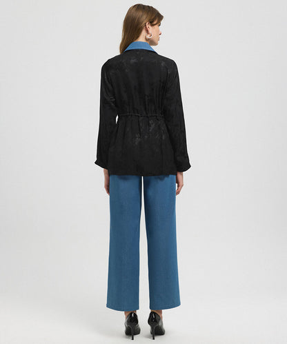 Mixed Color-Block Jacket 