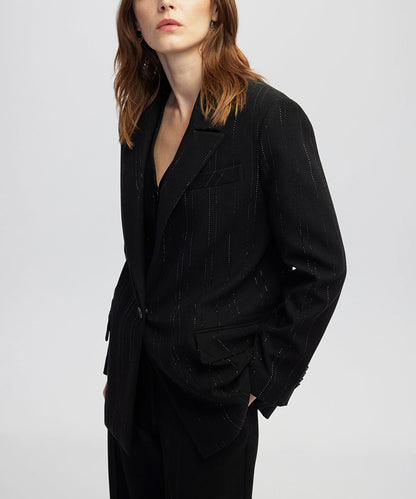 Rhinestone Blazer