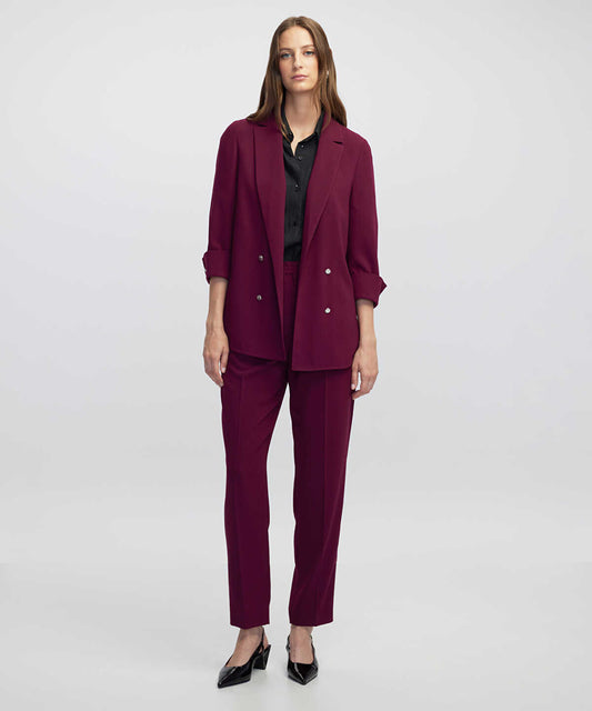 Unlined Jacket with Buttons