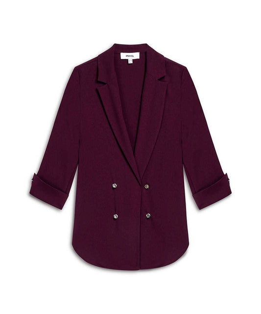 Unlined Jacket with Buttons