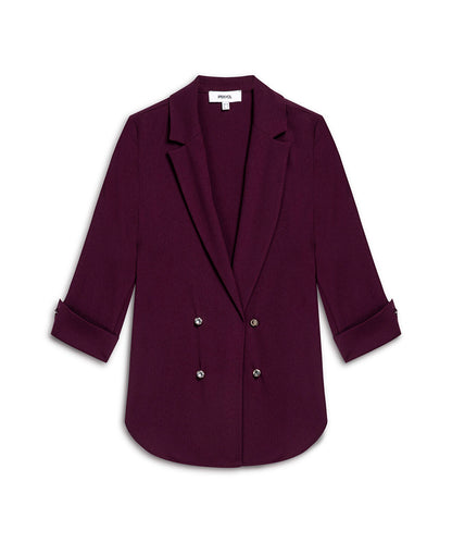 Unlined Jacket with Buttons