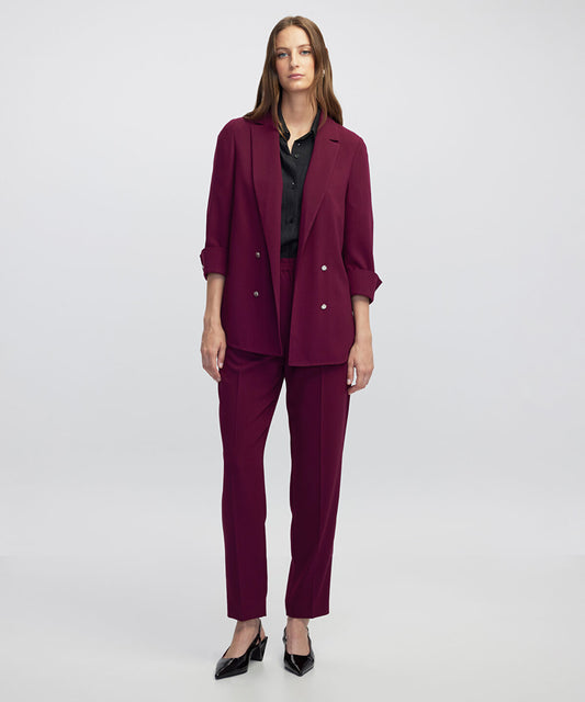 Unlined Jacket with Buttons