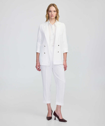 Unlined Jacket with Buttons