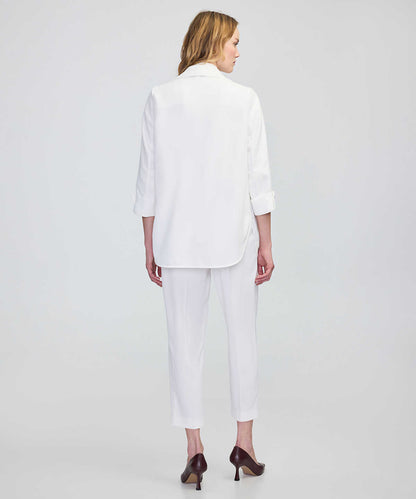 Unlined Jacket with Buttons