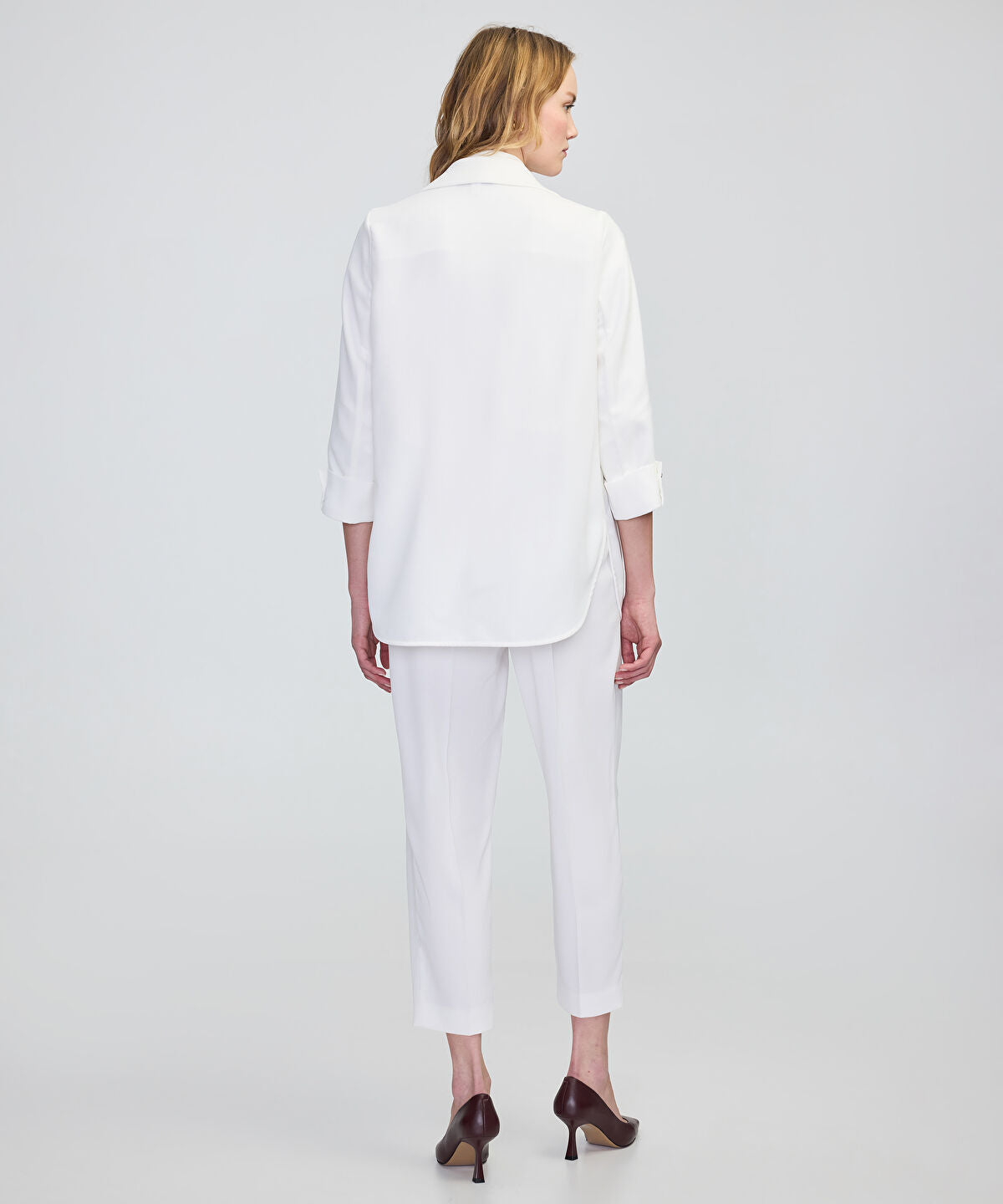 Unlined Jacket with Buttons
