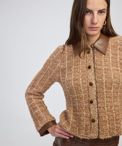Mixed Media Jacket