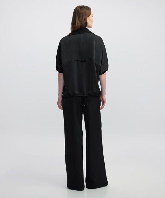 Mixed Media Blouse