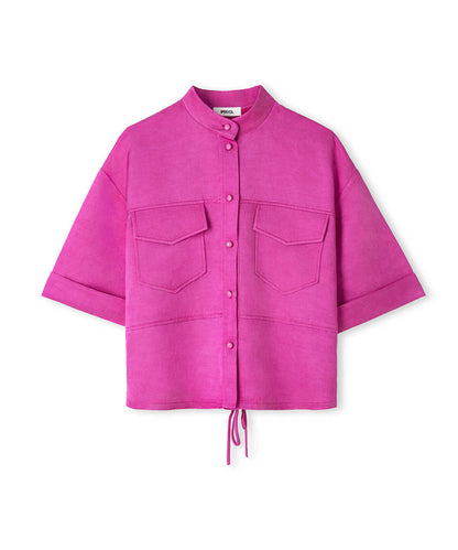 Mandarin Collar Blouse