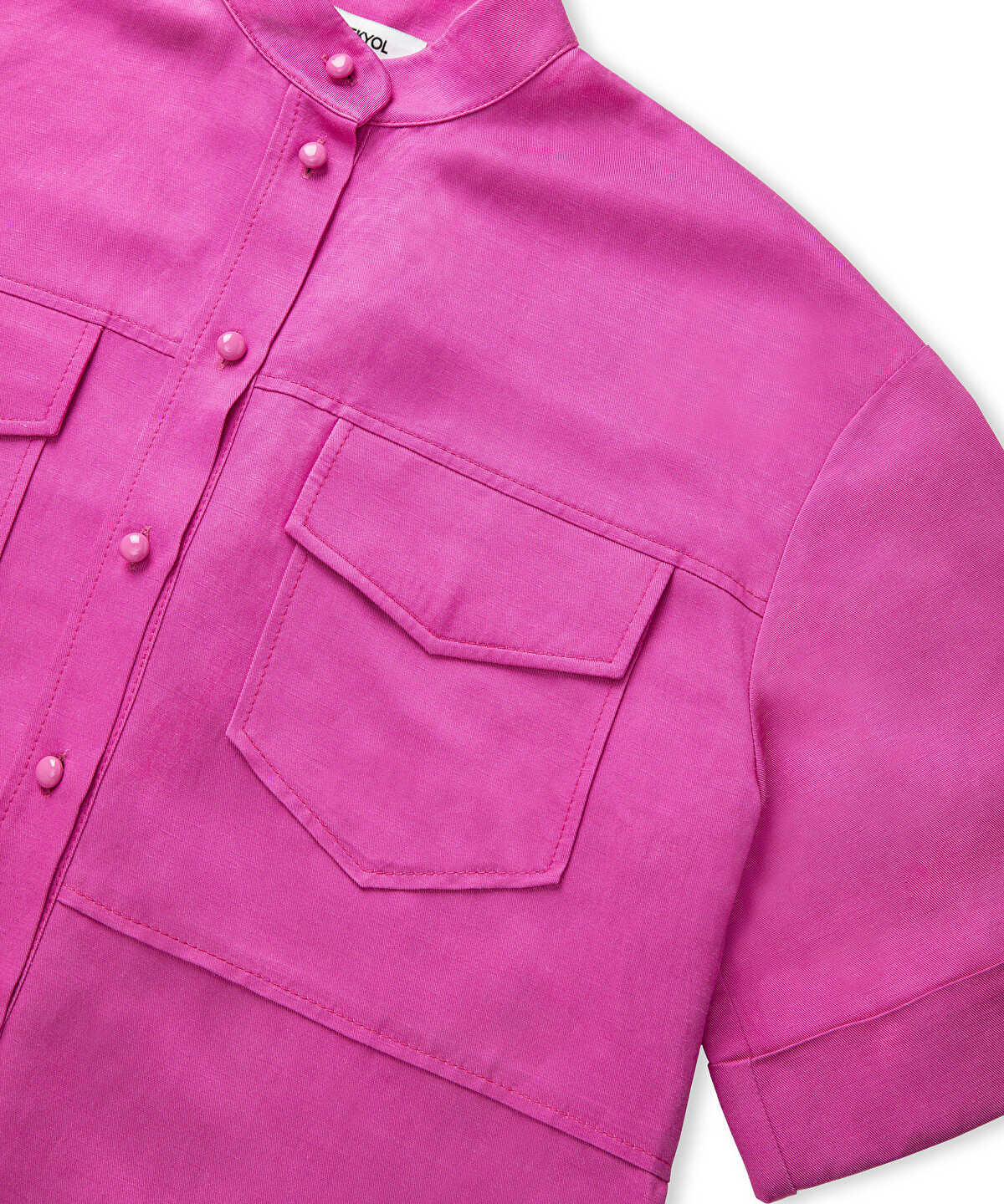 Mandarin Collar Blouse