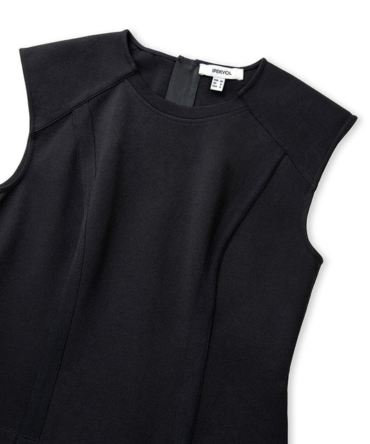 Blouse with Shoulder Pads