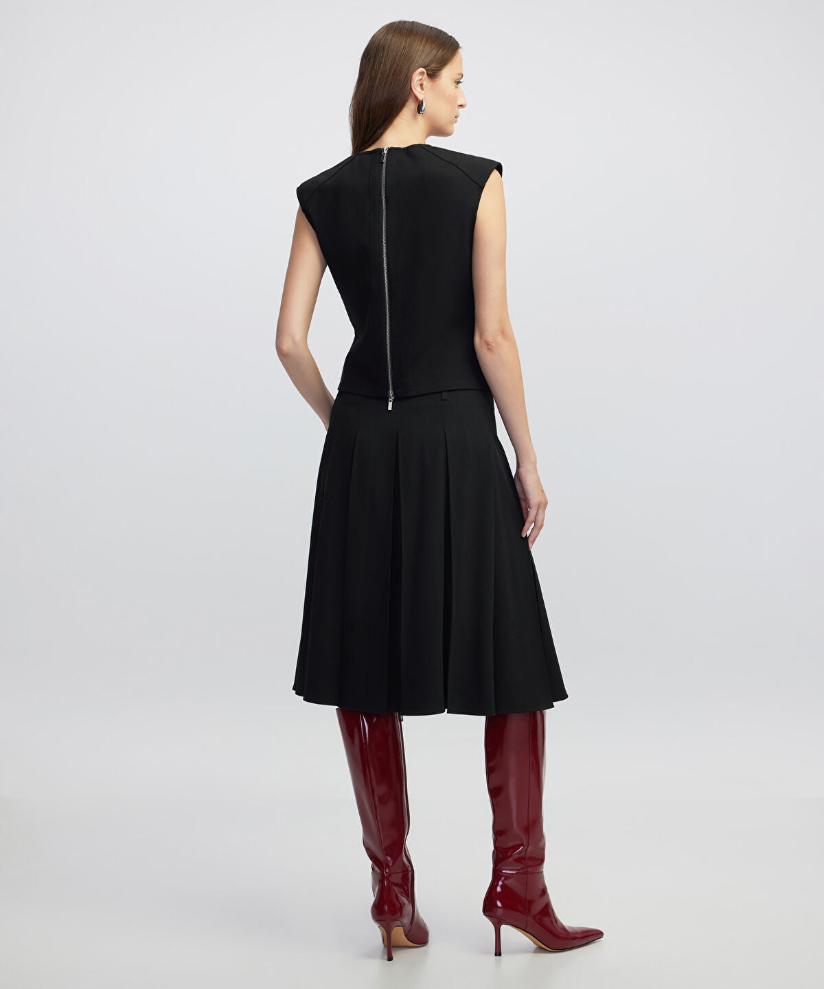 Zoomed Blouse with Shoulder Pads