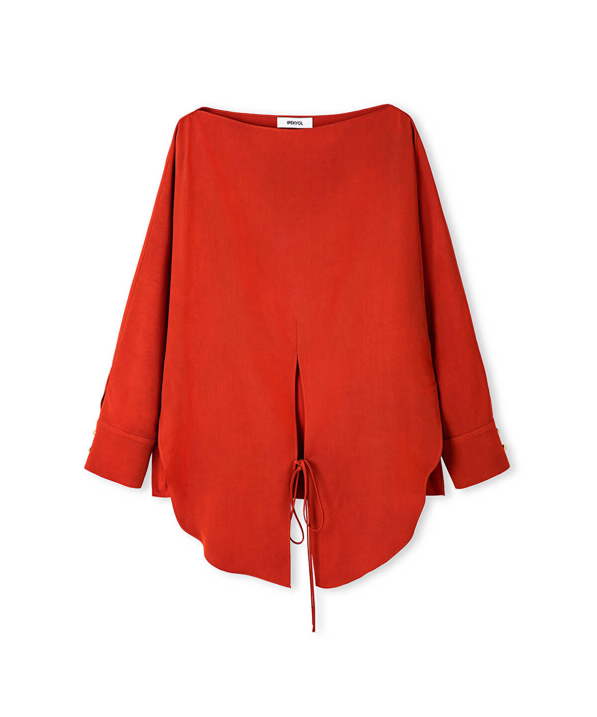 Basic Blouse with Tied Detail