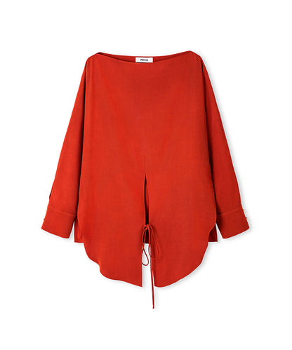 Basic Blouse with Tied Detail