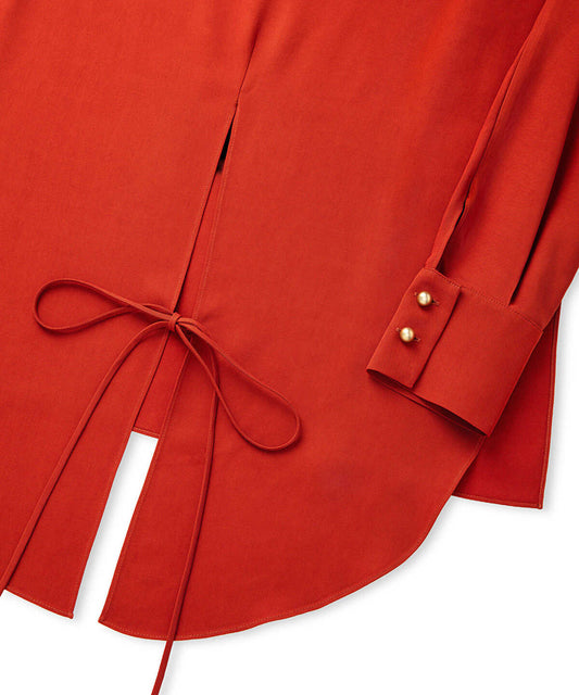 Basic Blouse with Tied Detail