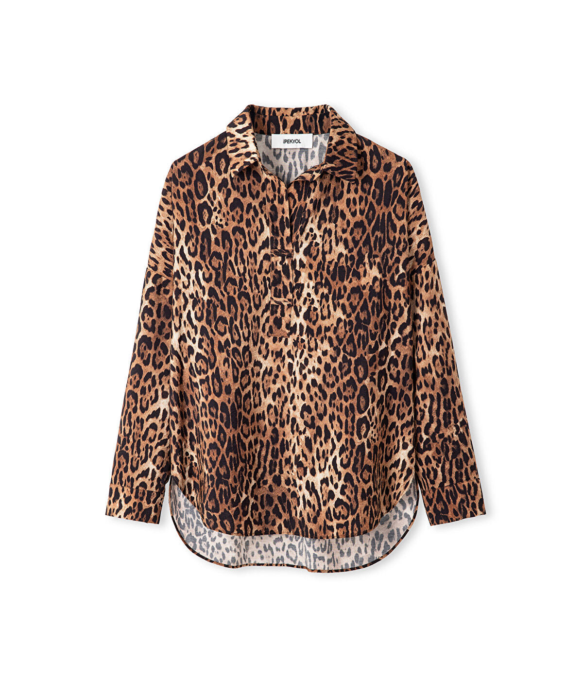 Zoomed Animal Print Blouse