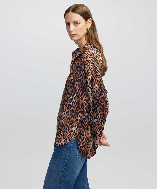 Animal Print Blouse