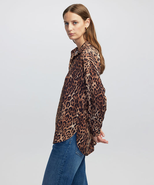 Animal Print Blouse