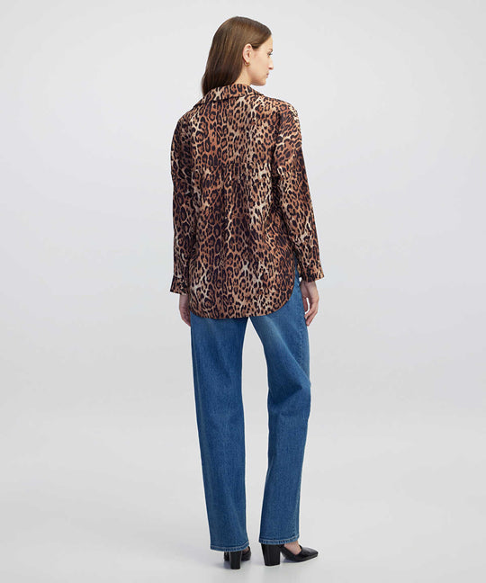 Animal Print Blouse