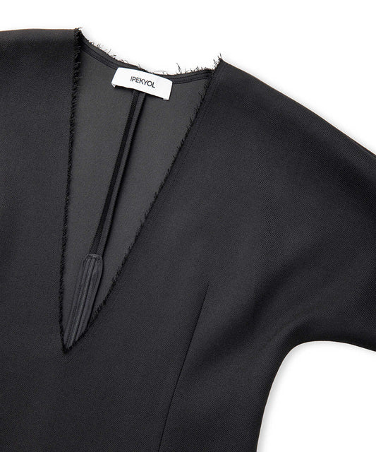 Color-Block Layered Blouse