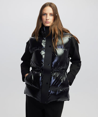 Shiny Puffer Vest