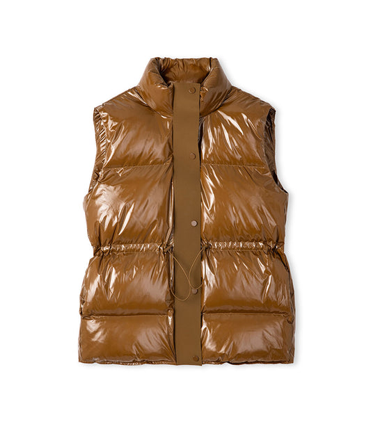 Shiny Puffer Vest