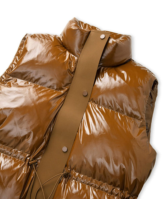 Shiny Puffer Vest