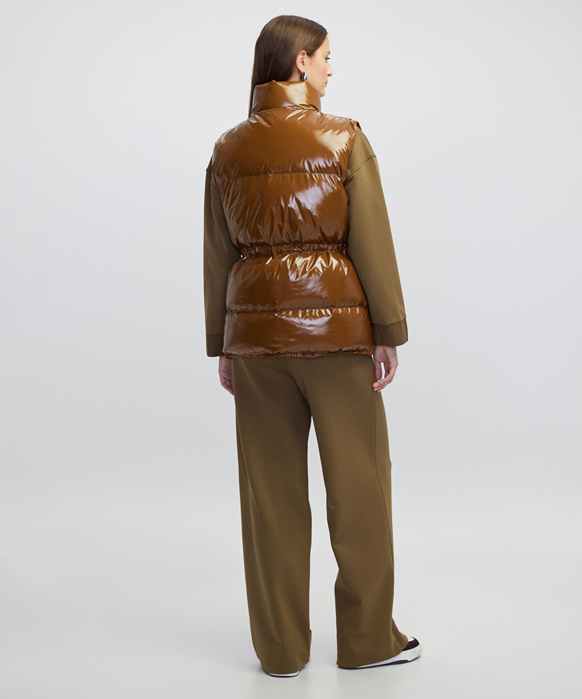 Shiny Puffer Vest