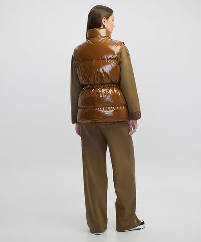Shiny Puffer Vest