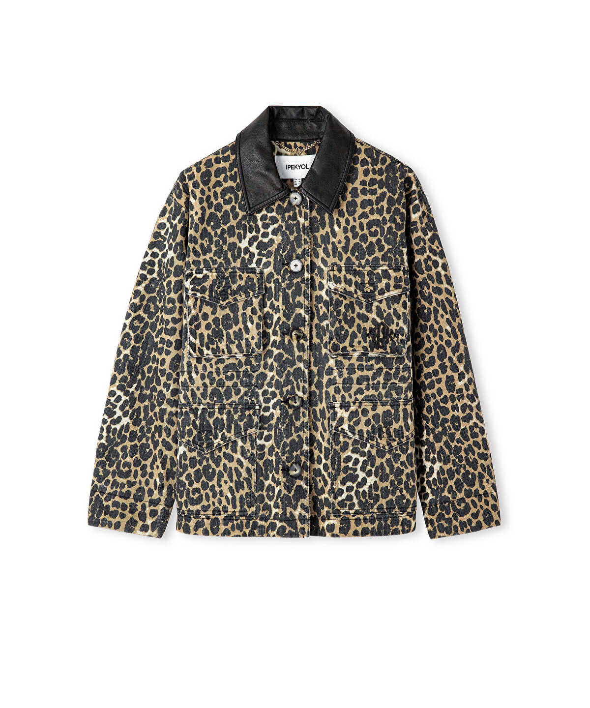 Leopard Print Coat