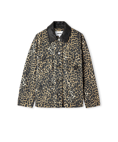 Leopard Print Coat