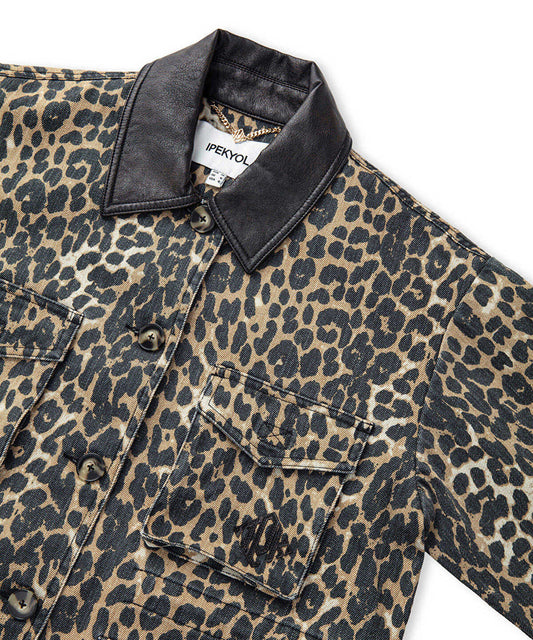 Leopard Print Coat