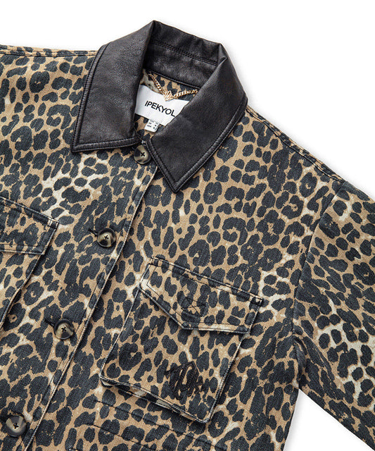 Leopard Print Coat