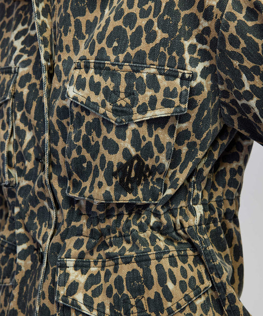 Leopard Print Coat