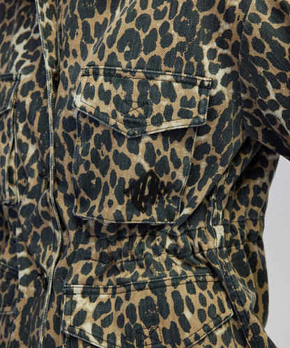 Leopard Print Coat
