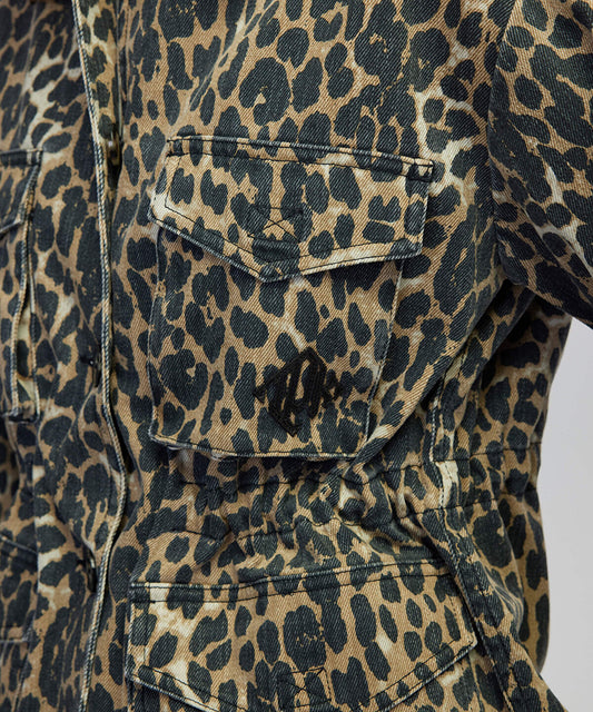 Leopard Print Coat