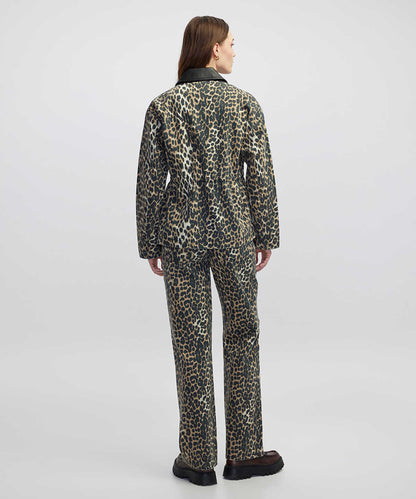 Leopard Print Coat
