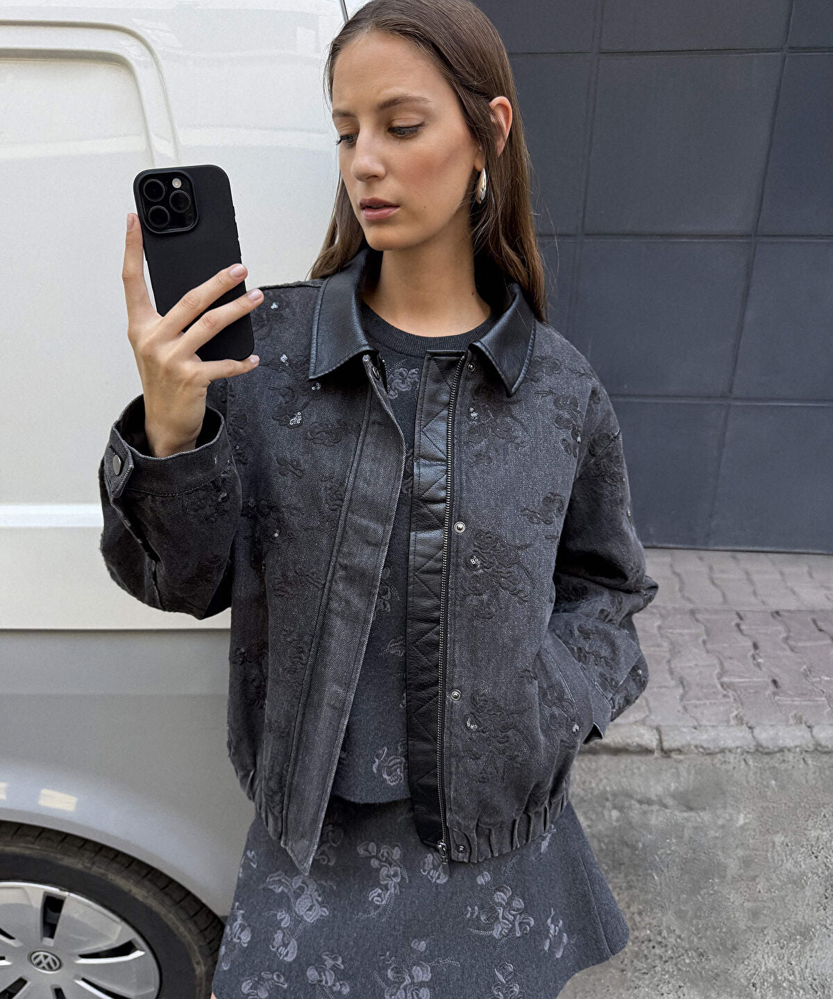 Zoomed Embellished Coat