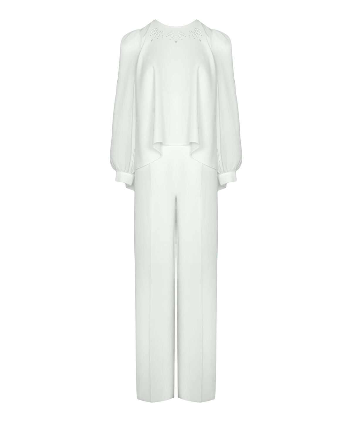 Zoomed Layered Cutout Jumpsuit