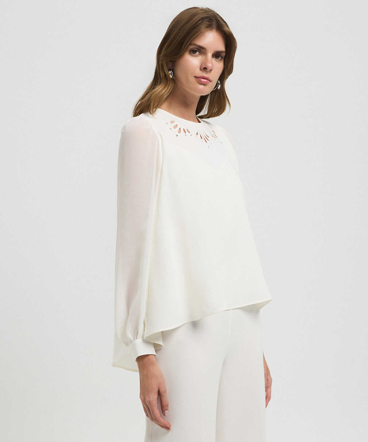 Zoomed Layered Cutout Jumpsuit