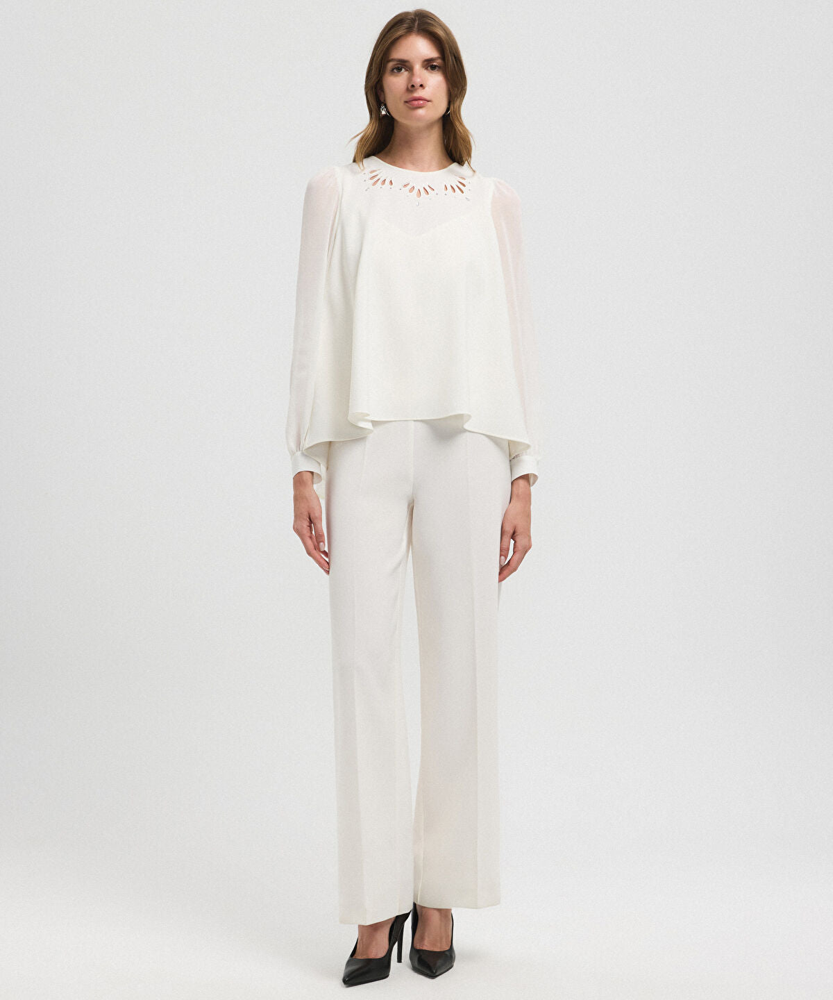 Zoomed Layered Cutout Jumpsuit