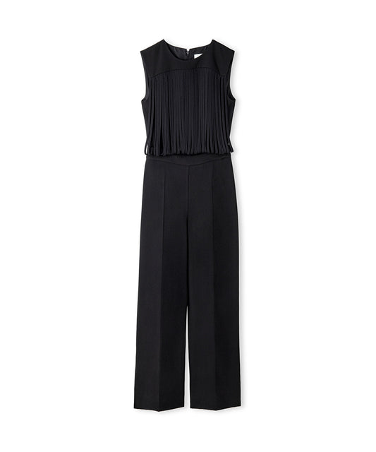 Draped Strip Jumpsuit
