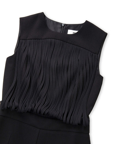 Draped Strip Jumpsuit