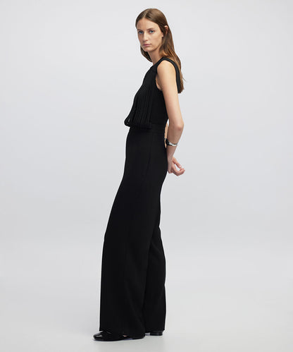Draped Strip Jumpsuit