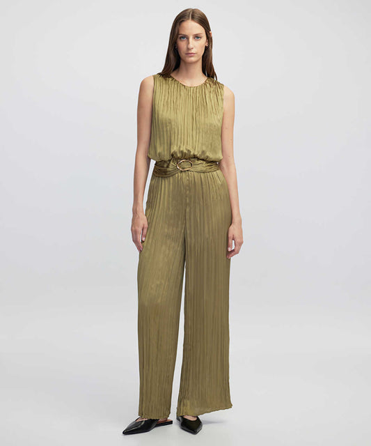 Pleated Jumpsuit