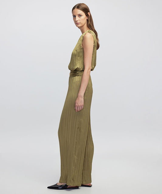 Pleated Jumpsuit