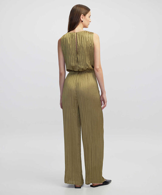 Pleated Jumpsuit